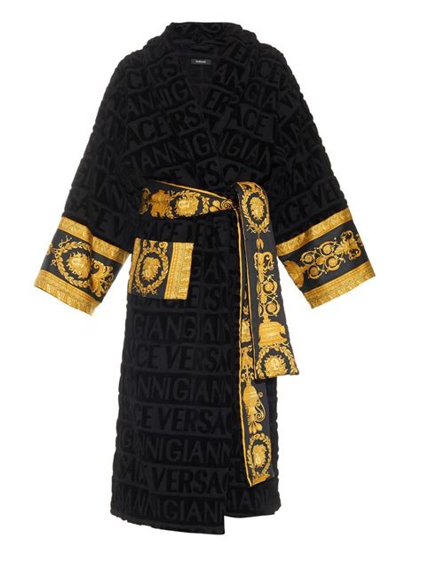 versace bathrobe buy|versace dressing gown sale.